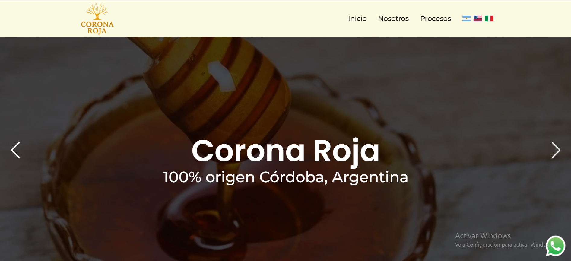 Corona Roja Miel